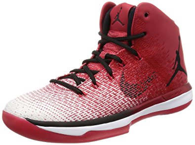 nike air jordan basketball sneakers, Nike Mens Air Jordan XXXI Basketball Shoes Varsity Red/Black/White 845037-600
